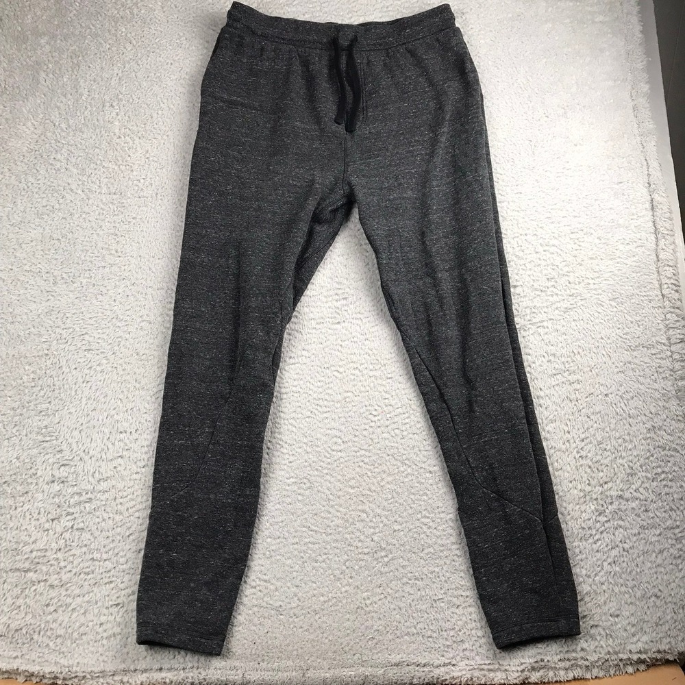 ALO Yoga Men's Dark Gray Heather Jogger Sweatpants